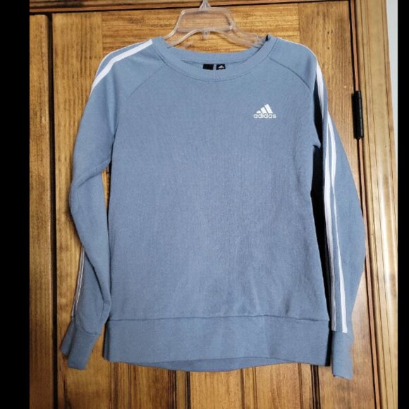 Tops - Womens size small blue adidas sweatshirt